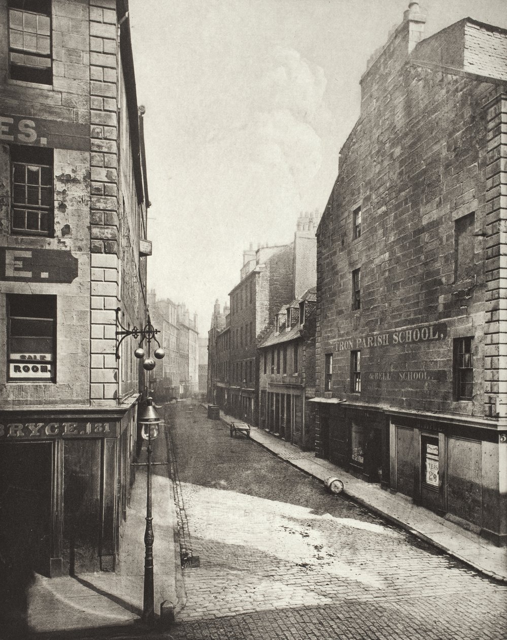 Princes Street von King Street von Thomas Annan