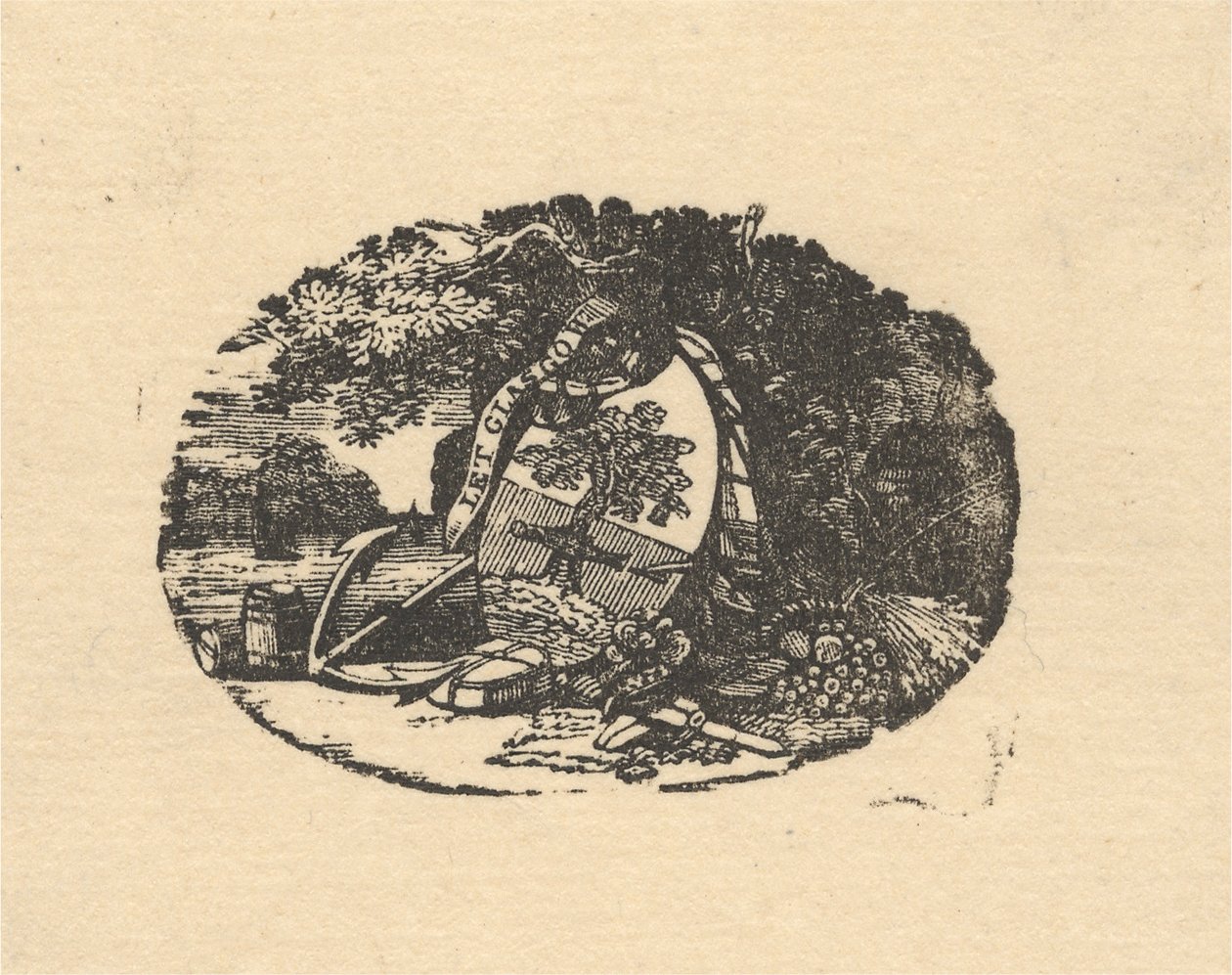Das Wappen von Glasgow von Thomas Bewick