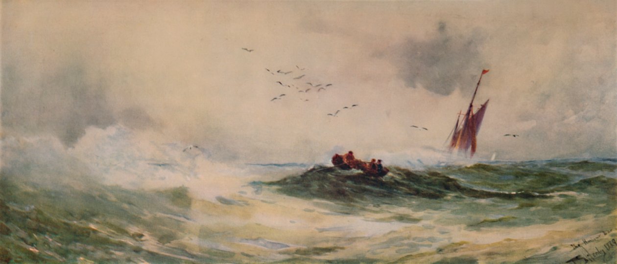 Die Hafenbar, 1889, 1935 von Thomas Bush Hardy