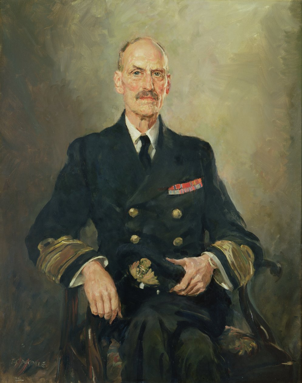 Seine Majestät König Haakon VII. von Norwegen von Thomas Cantrell Dugdale