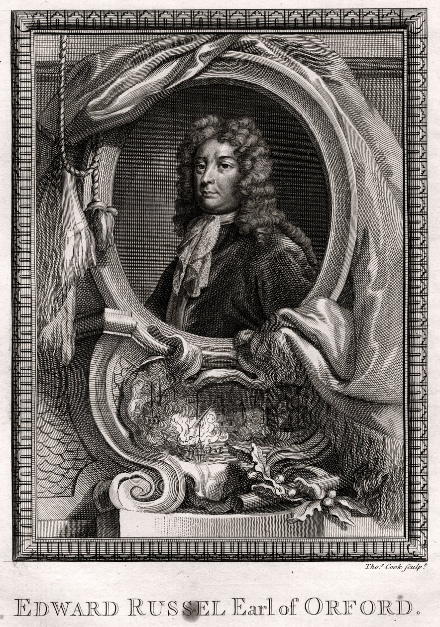 Edward Russel, Earl of Orford, 1775 von Thomas Cook