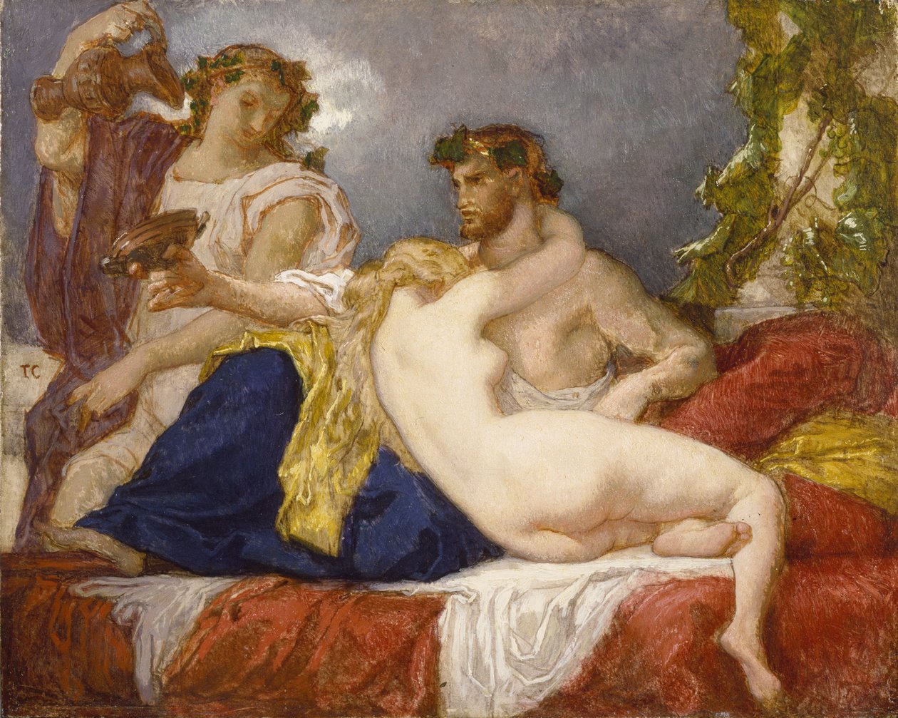 Horaz und Lydia von Thomas Couture