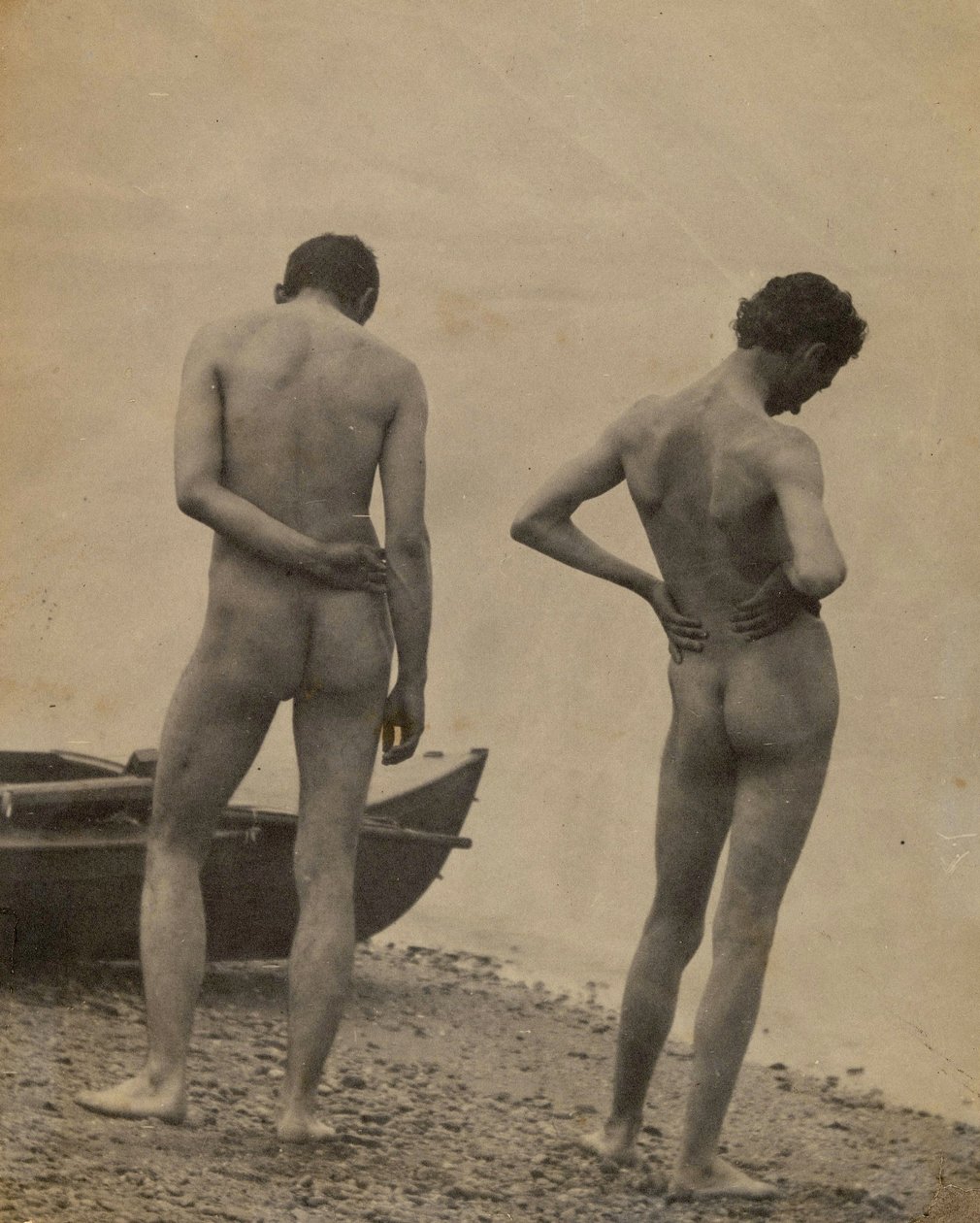 Thomas Eakins und John Laurie Wallace am Strand, 1883 von Thomas Cowperthwait circle of Eakins
