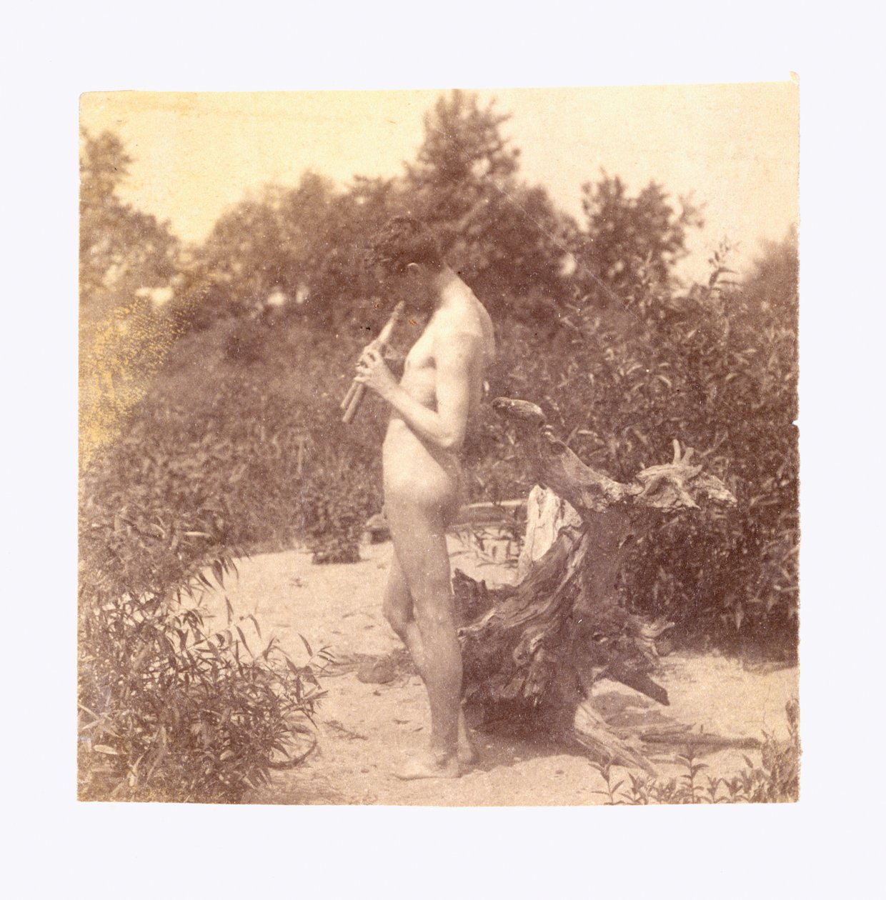 Stehender Pfeifer (Studie für "Arkadia") von Thomas Eakins