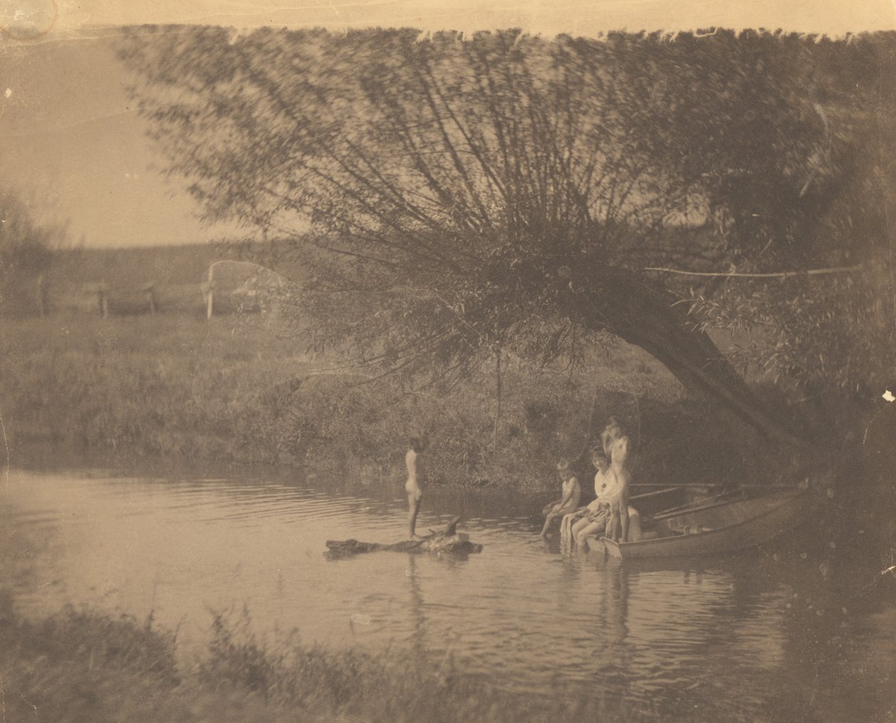 [Susan Macdowell und die Crowell-Kinder in Avondale, Pennsylvania] von Thomas Eakins