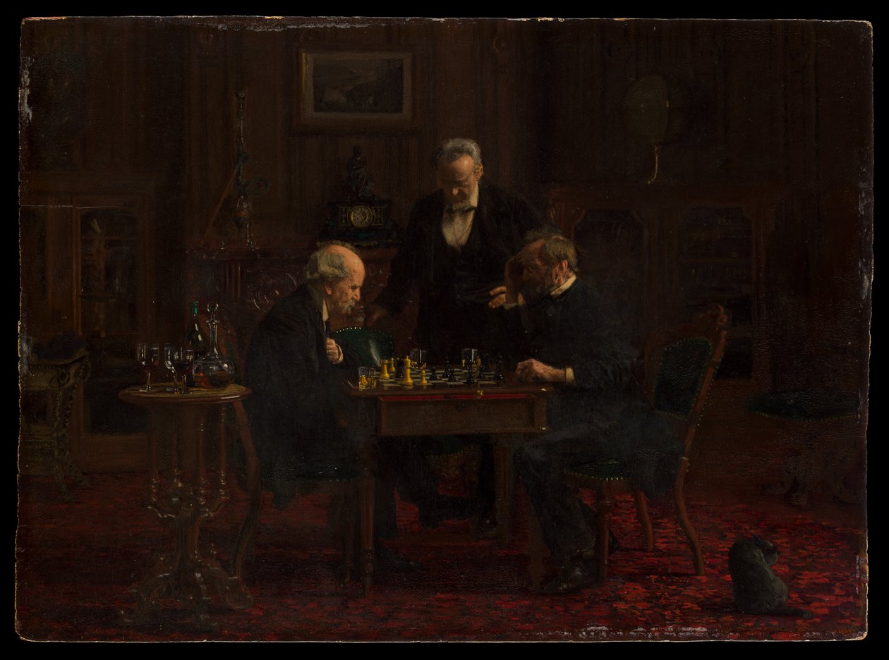 Die Schachspieler von Thomas Eakins