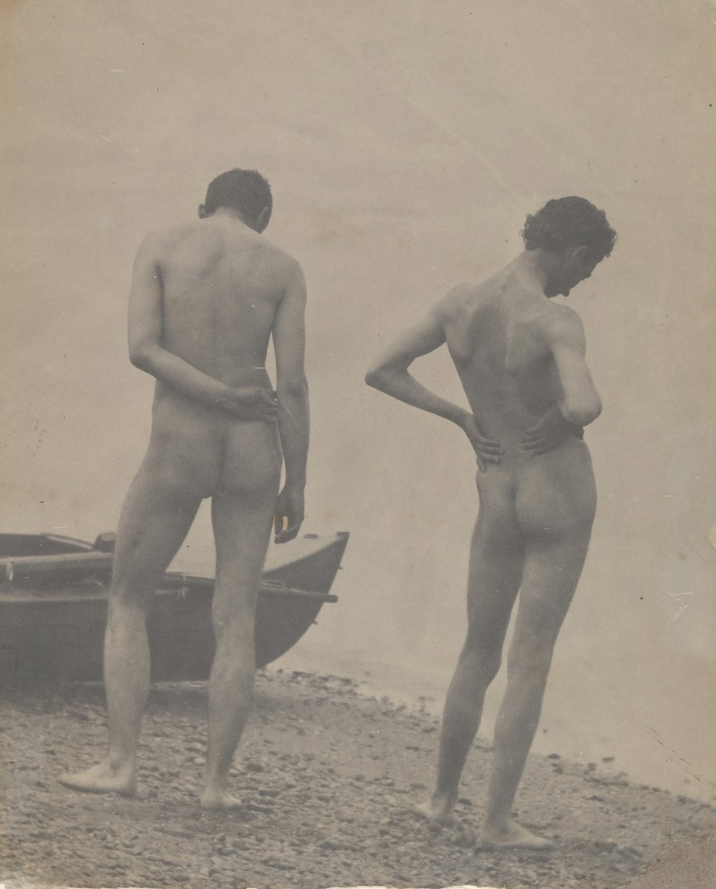 Thomas Eakins und John Laurie Wallace am Strand von Thomas Eakins