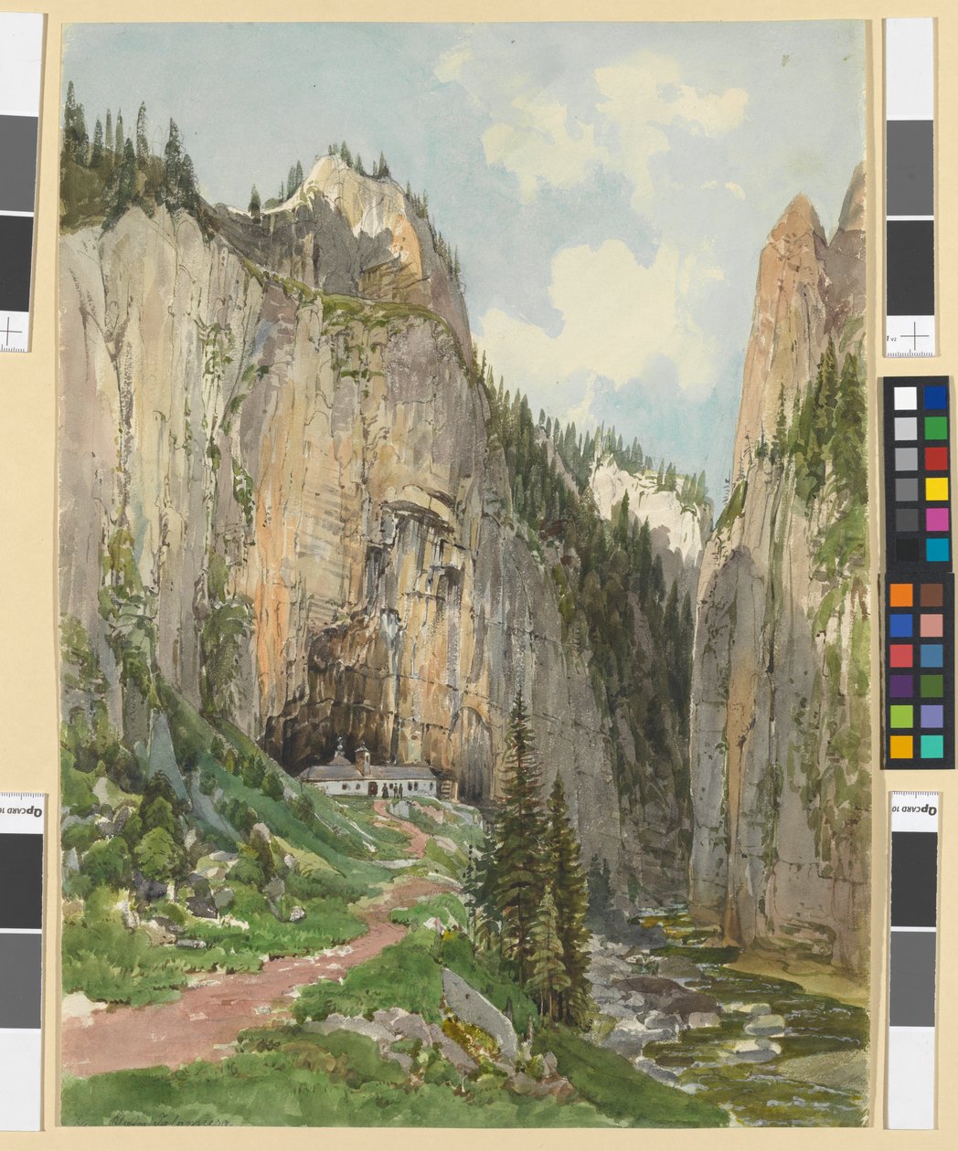Griechisches Kloster Jalomicza am Bucses (Rumänien) von Thomas Ender