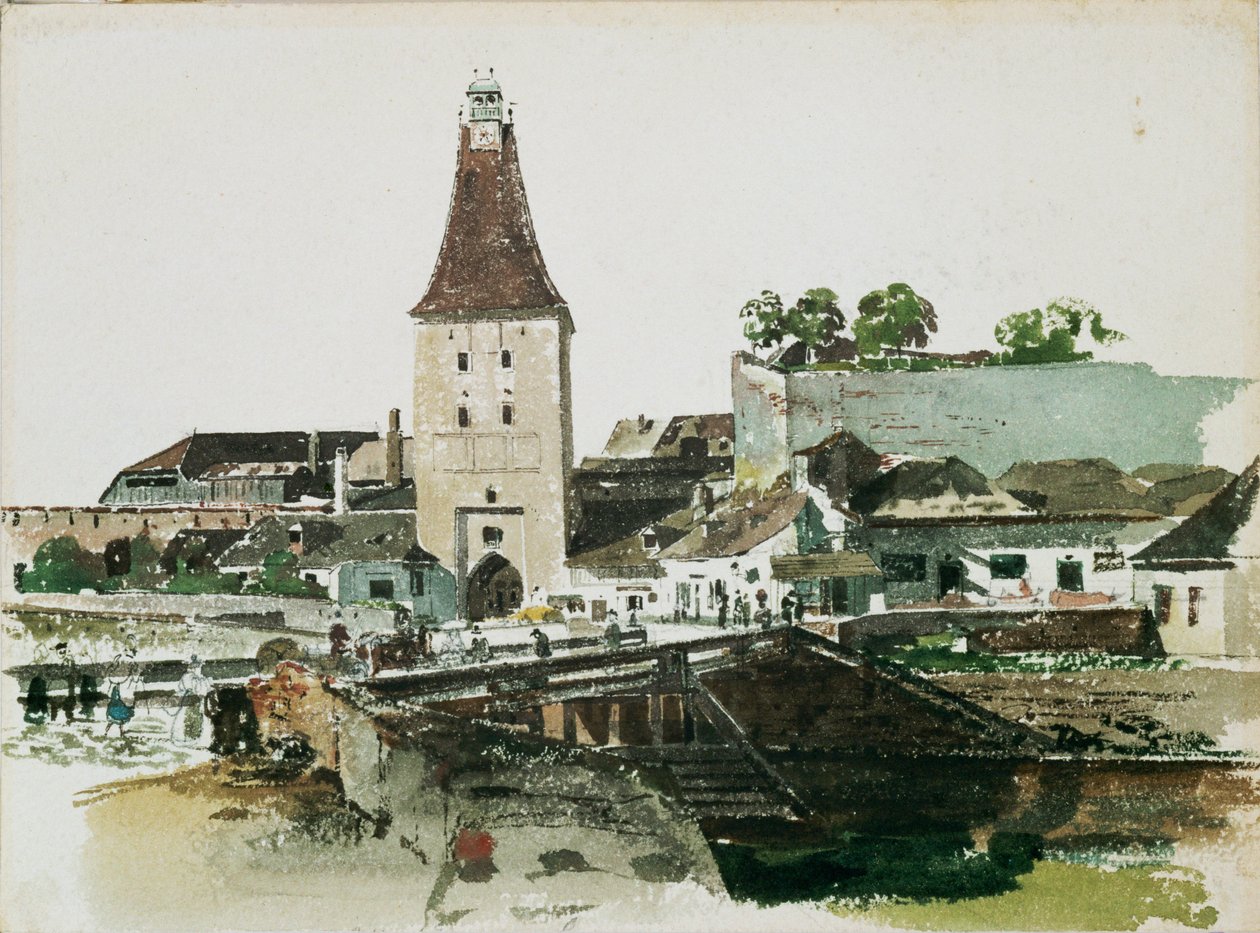 Wiener Tor-Stadttor in Krems von Thomas Ender