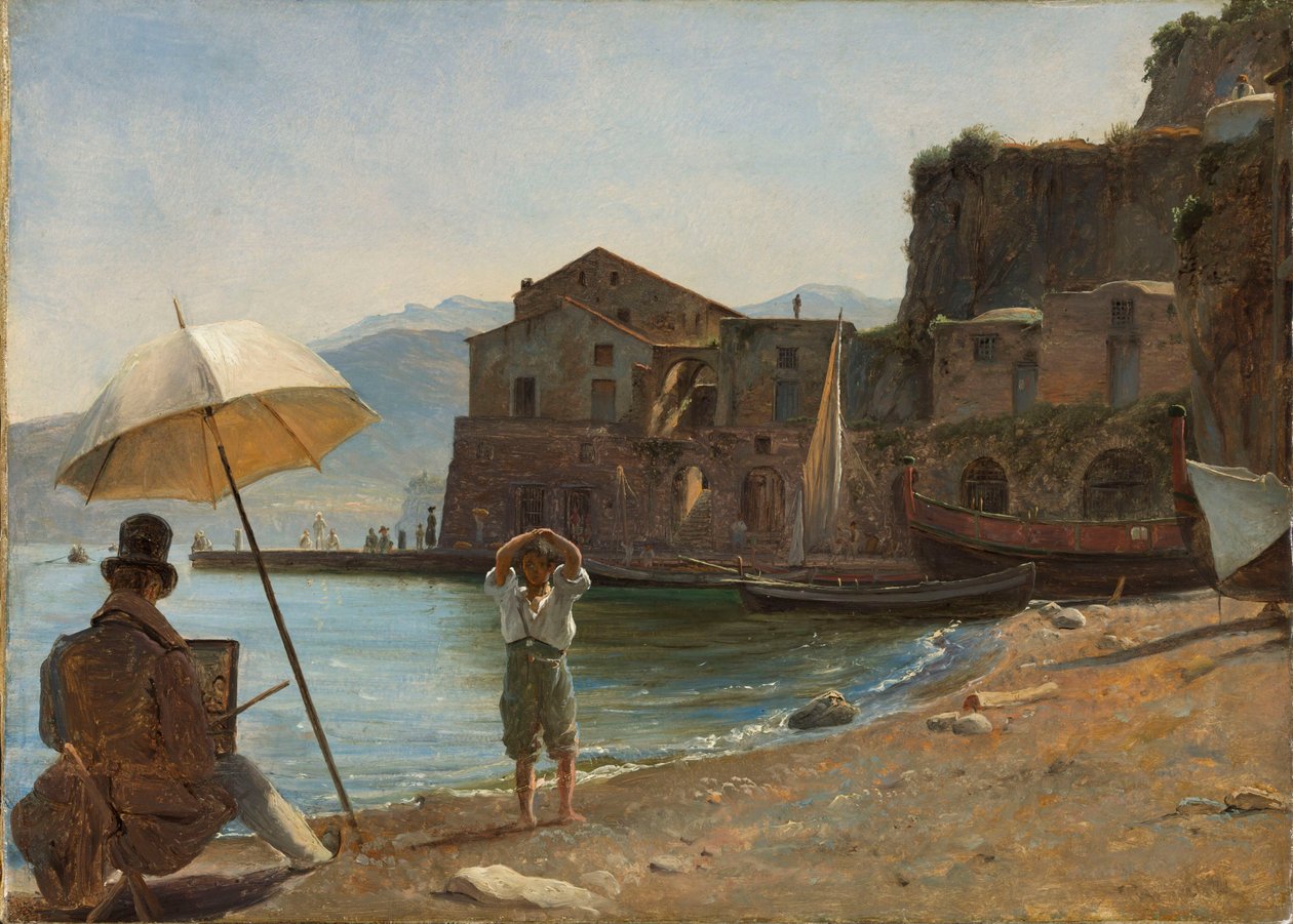 Der Maler und der Junge von Thomas Fearnley