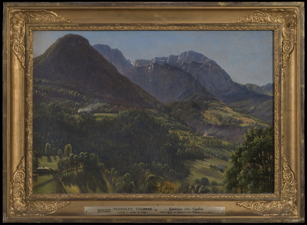 Tiroler Landschaft von Thomas Fearnley