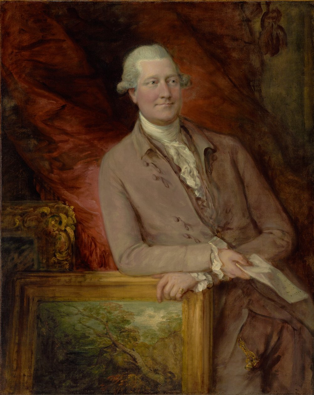 Porträt von James Christie (1730 - 1803) von Thomas Gainsborough