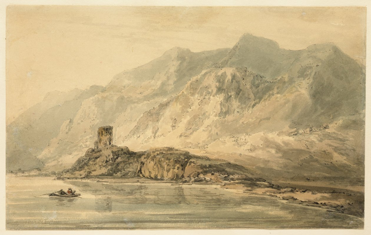Dolbadarn Castle von Thomas Girtin