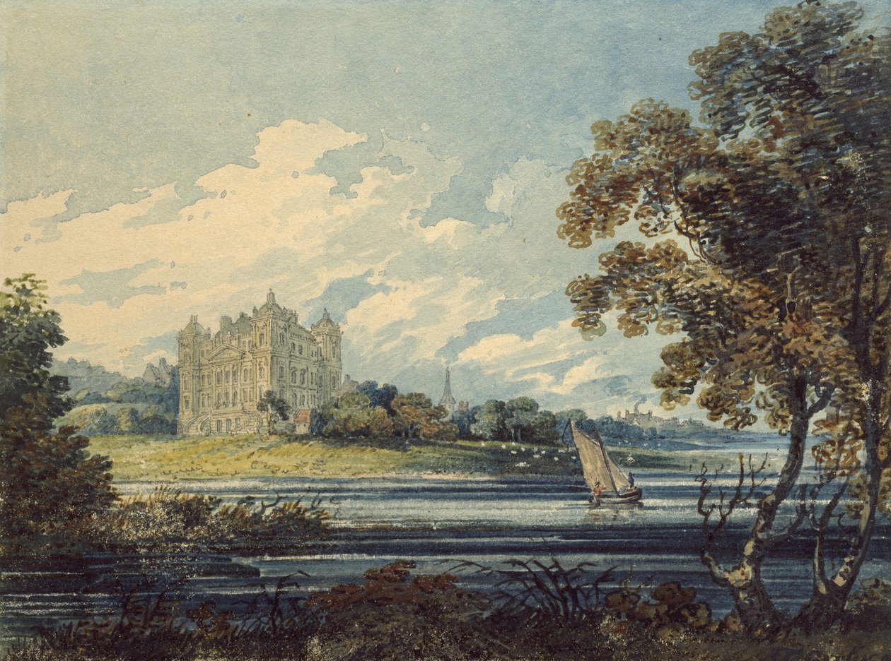 Duff House, Banff, 1794 von Thomas Girtin