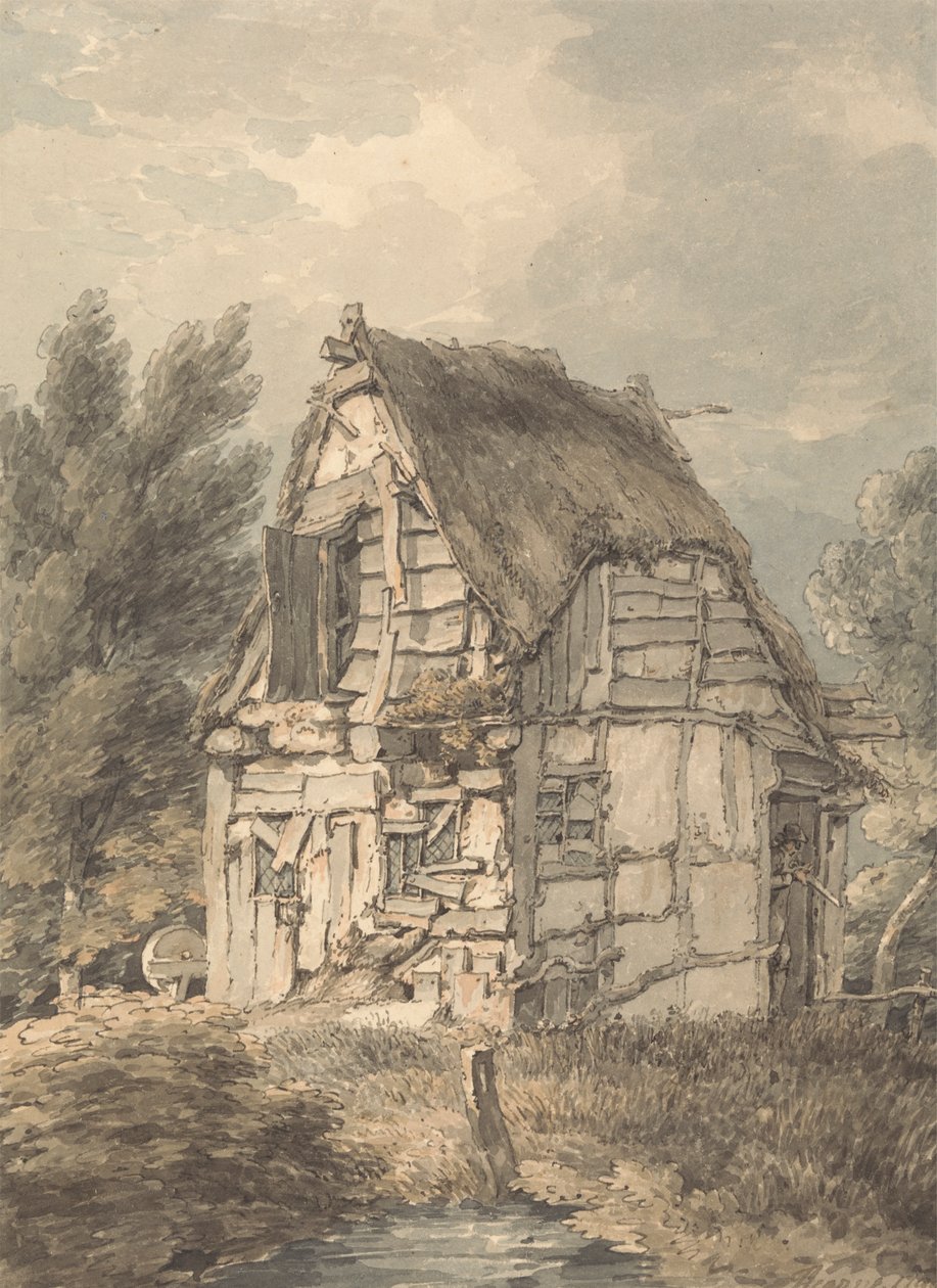 Fachwerk- und Strohhütte von Thomas Hearne
