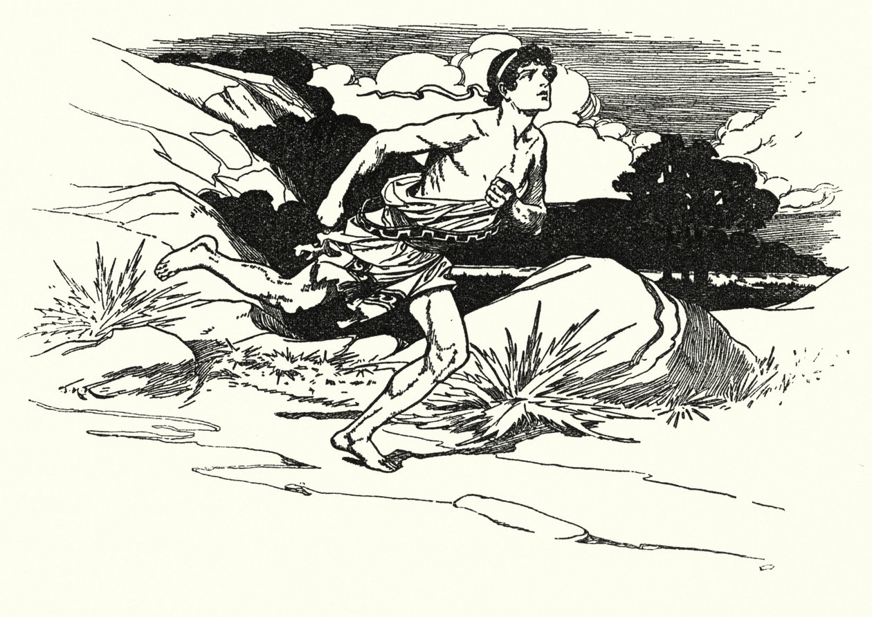 Schlacht von Marathon von Thomas Heath Robinson