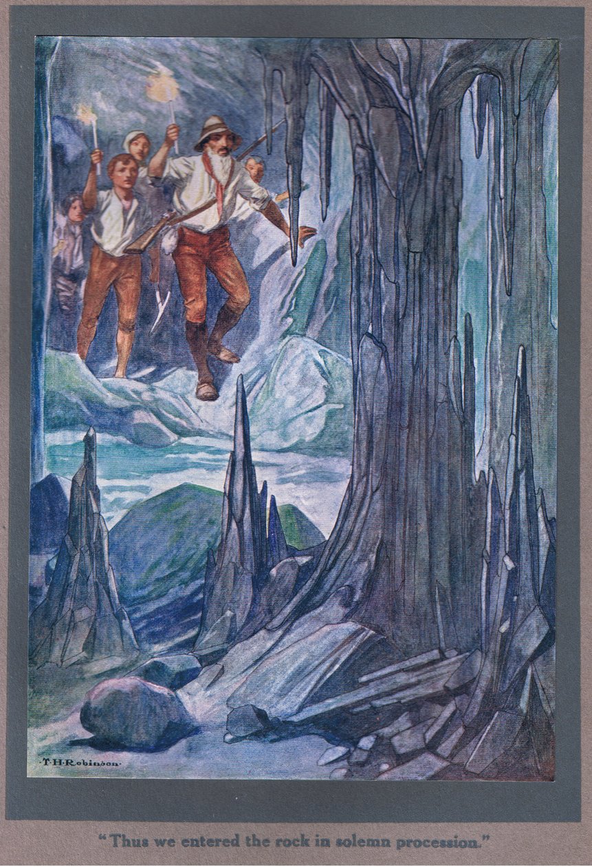 So betraten wir den Felsen in feierlicher Prozession von Thomas Heath Robinson