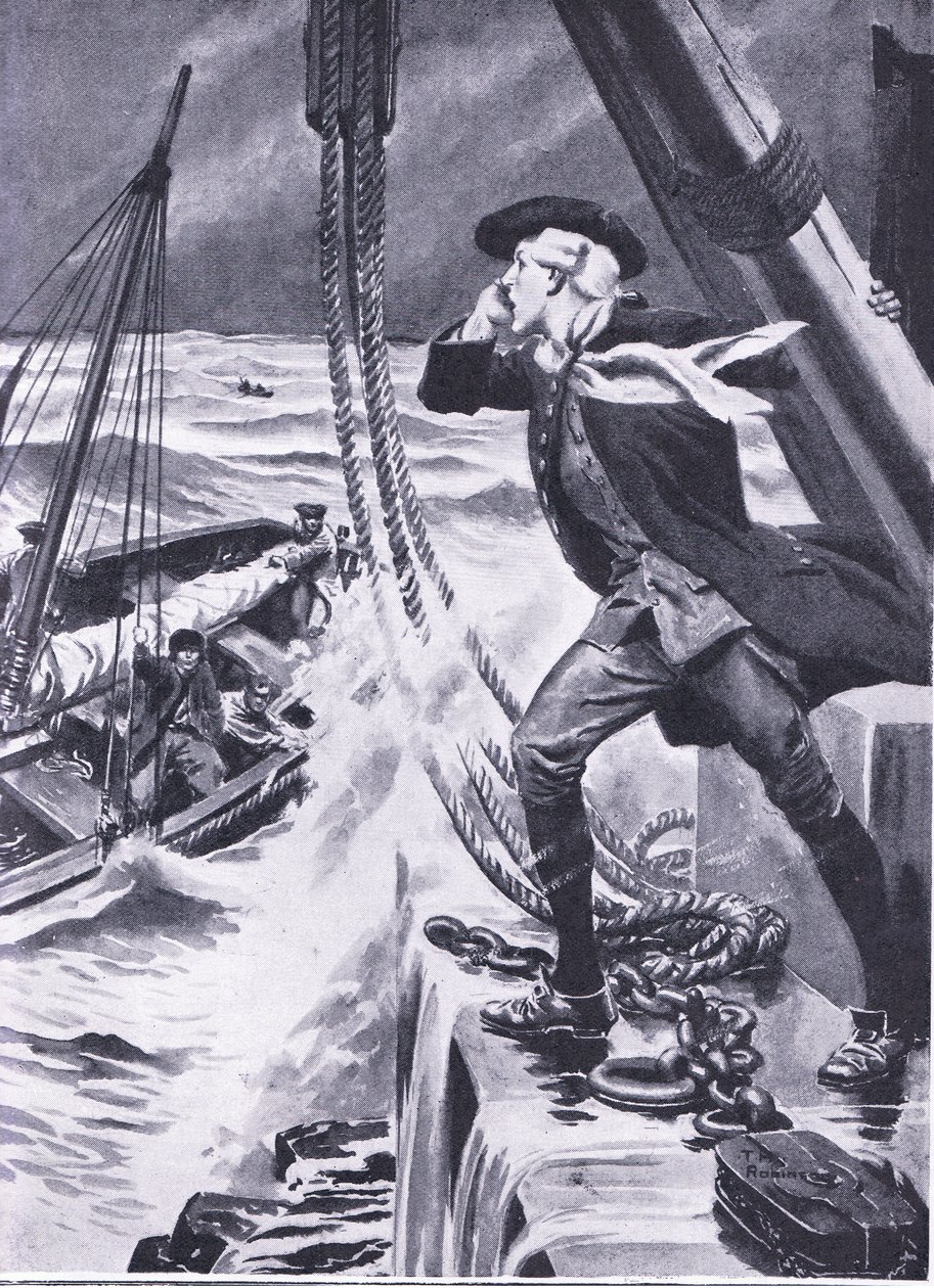 Einen Weg zum Meer erleuchten: Smeaton, Illustration aus 