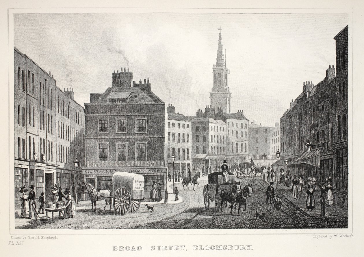 Broad Street, Bloomsbury, aus 