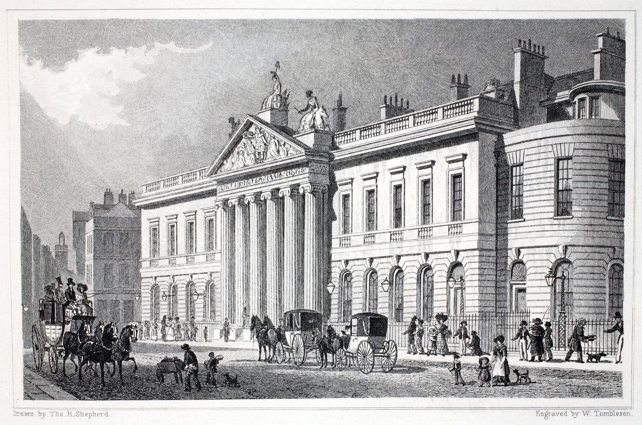 Das East India House, aus 