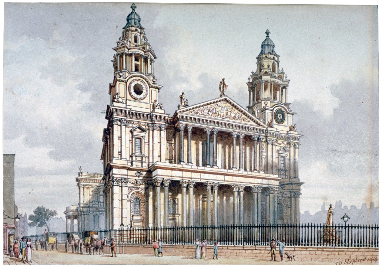 Westfassade der St. Paul