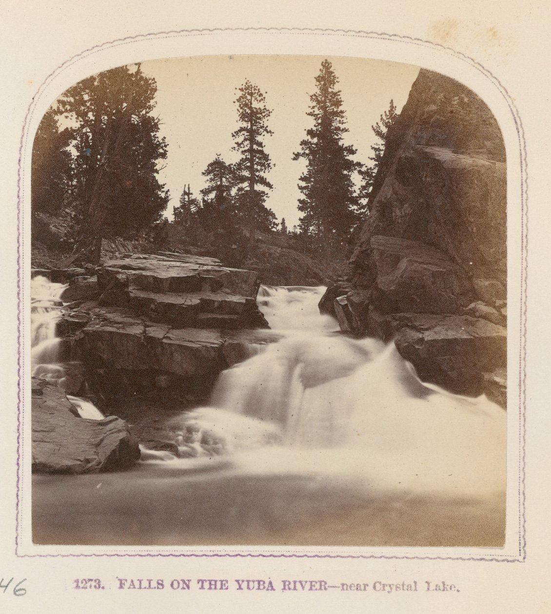 Wasserfälle des Yuba River — nahe Crystal Lake von Thomas Houseworth