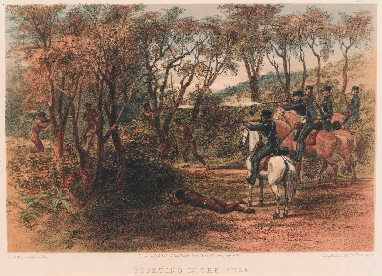 Kampf im Busch, 8. Kap-Frontier-Krieg von Thomas J. Lucas