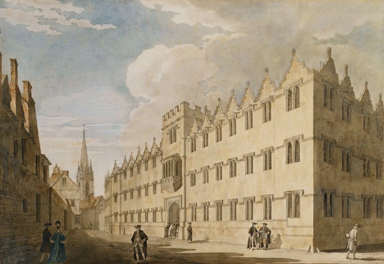 Oriel College, Oxford, mit der St. Mary