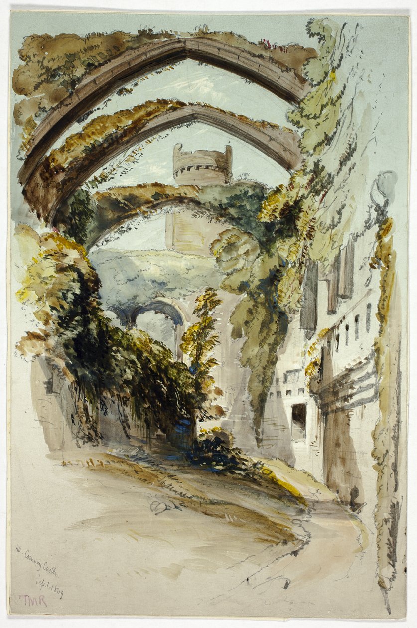 Conway Schloss von Thomas Miles Richardson the younger