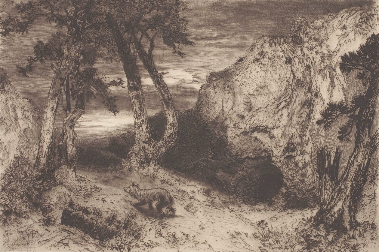 Dämmerung in Arizona von Thomas Moran