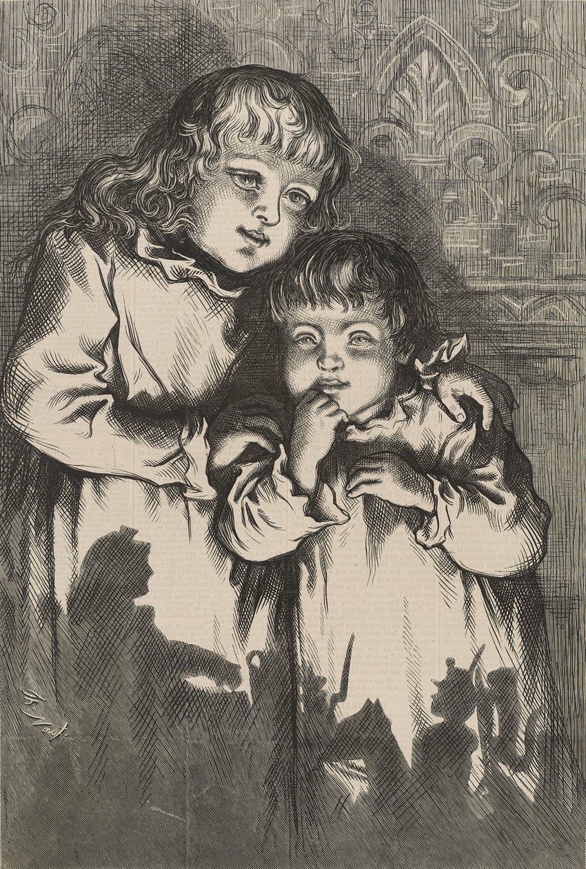Eine Weihnachtsskizze - Fünf Uhr morgens, 5. Januar von Thomas Nast