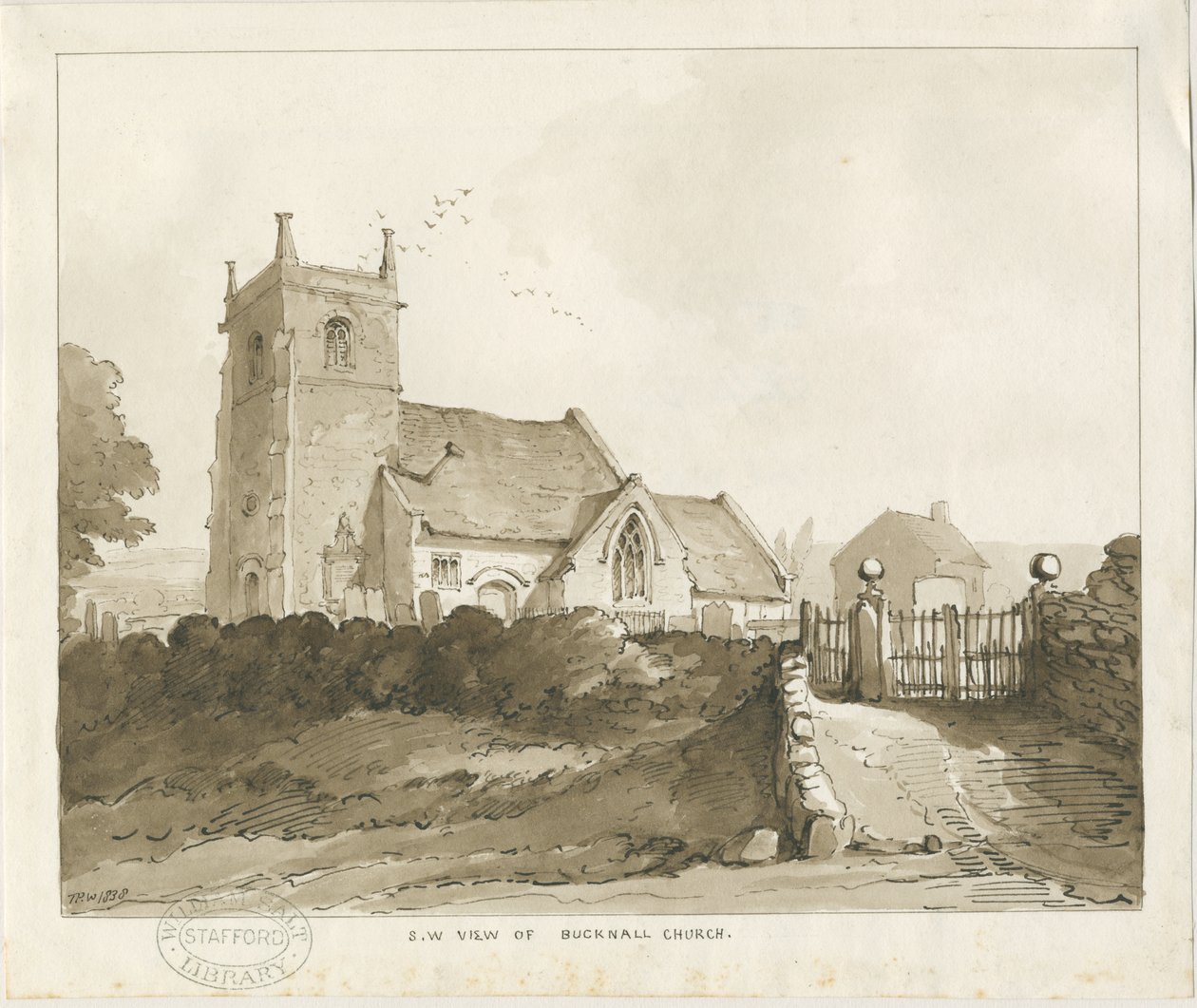 Bucknall Kirche von Thomas Peploe Wood