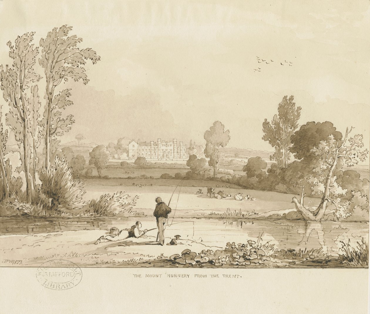 Colwich - Das Mount Kloster von Thomas Peploe Wood