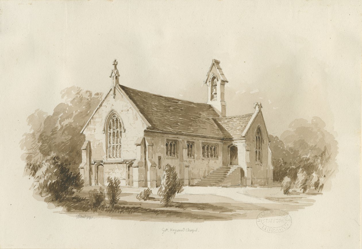 Great Haywood Kapelle von Thomas Peploe Wood