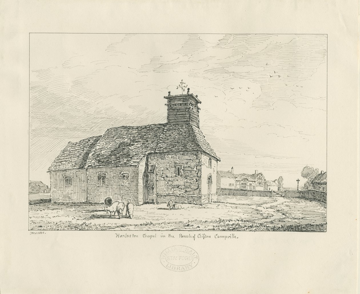 Harlaston Kapelle von Thomas Peploe Wood