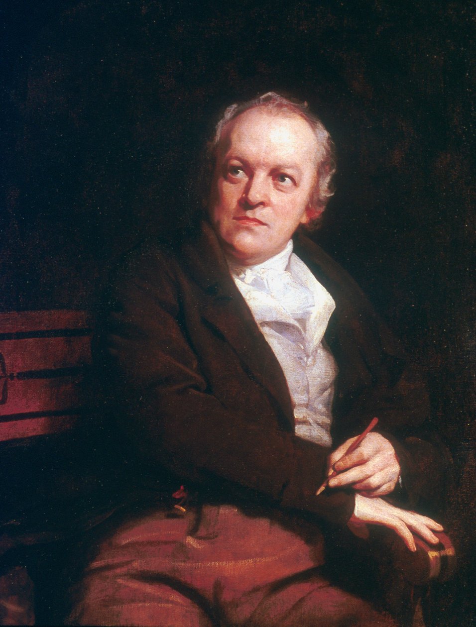 William Blake, englischer Mystiker, Dichter, Künstler und Graveur von Thomas Phillips