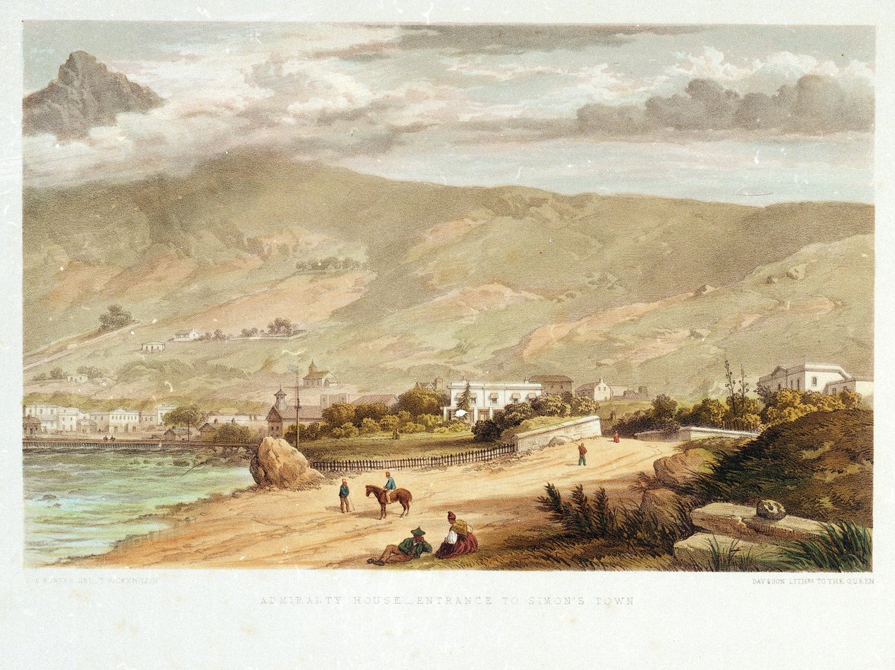 Das Admiralty House, der Eingang zu Simon