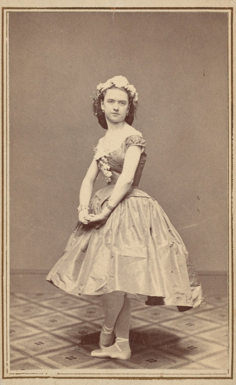 Porträt einer Balletttänzerin von Thomas Rice Burnham