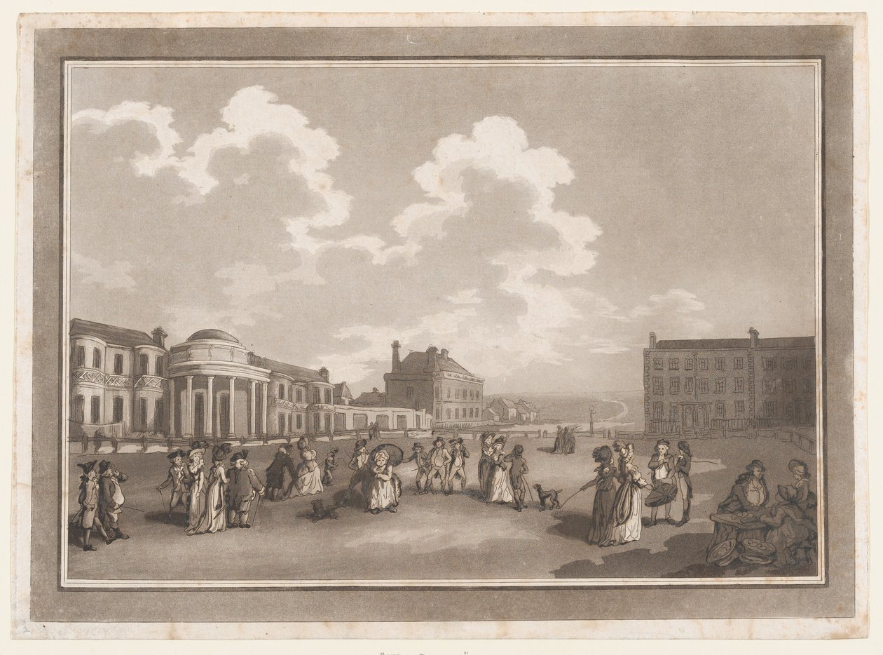 The Steine Ein Ausflug nach Brighthelmstone von Thomas Rowlandson, Samuel Alken