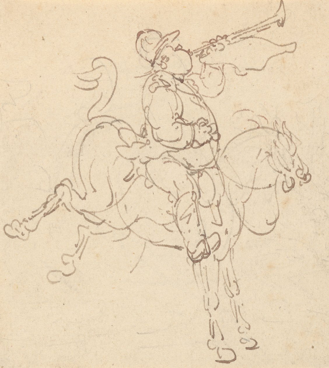 Albumzeichnung von Thomas Rowlandson