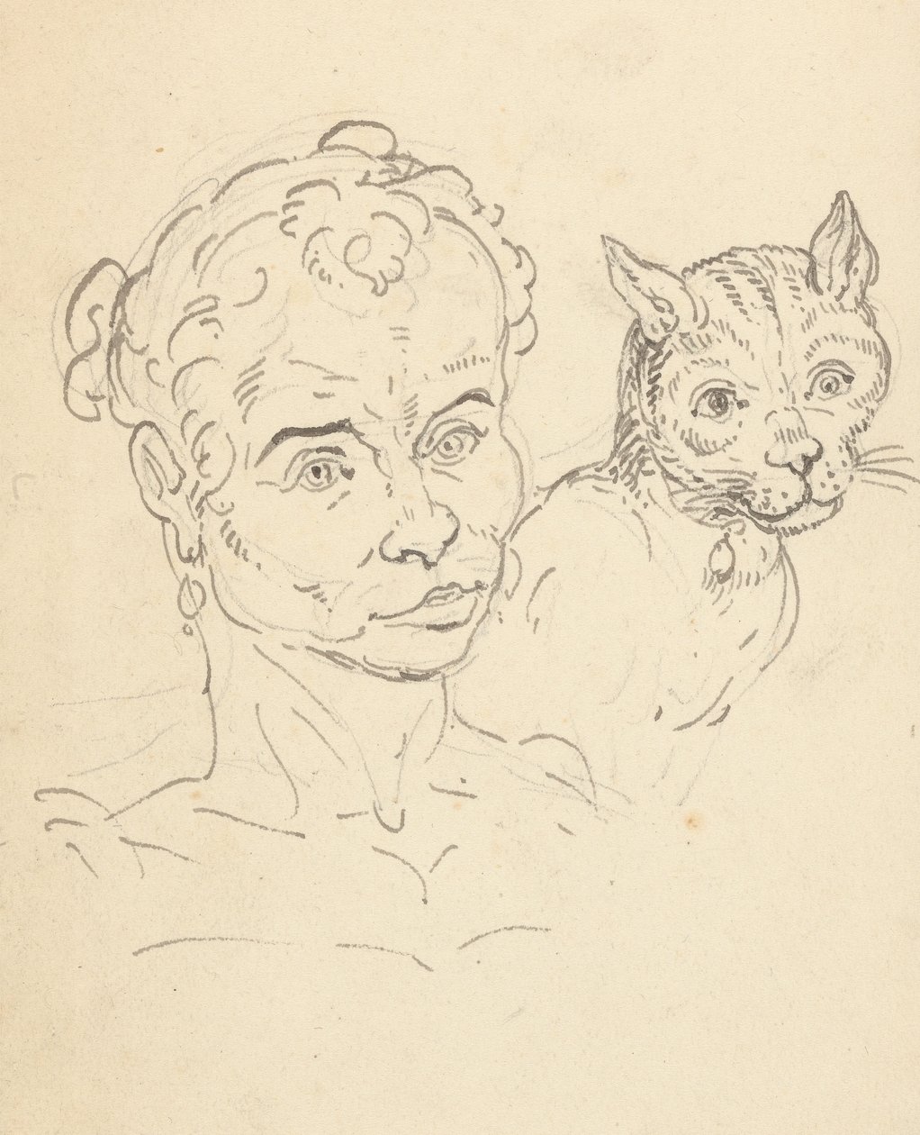 Albumzeichnung von Thomas Rowlandson