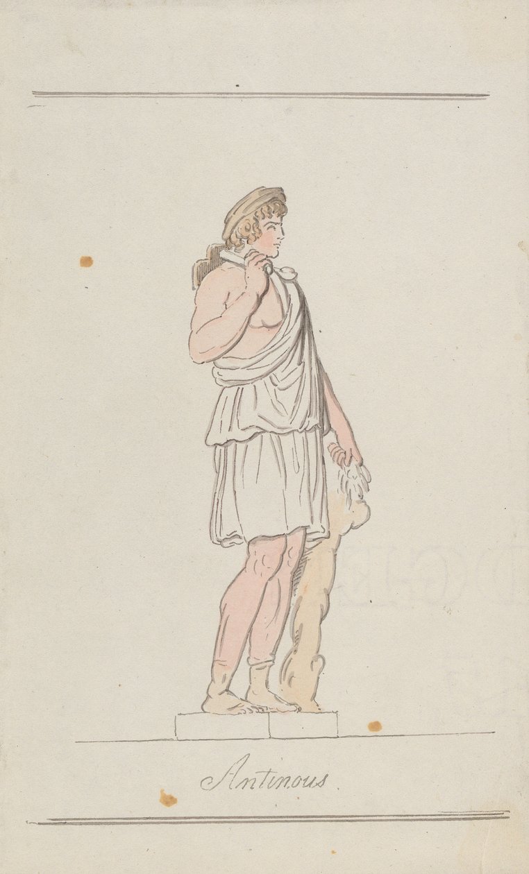 Antinous als Aristaeus von Thomas Rowlandson