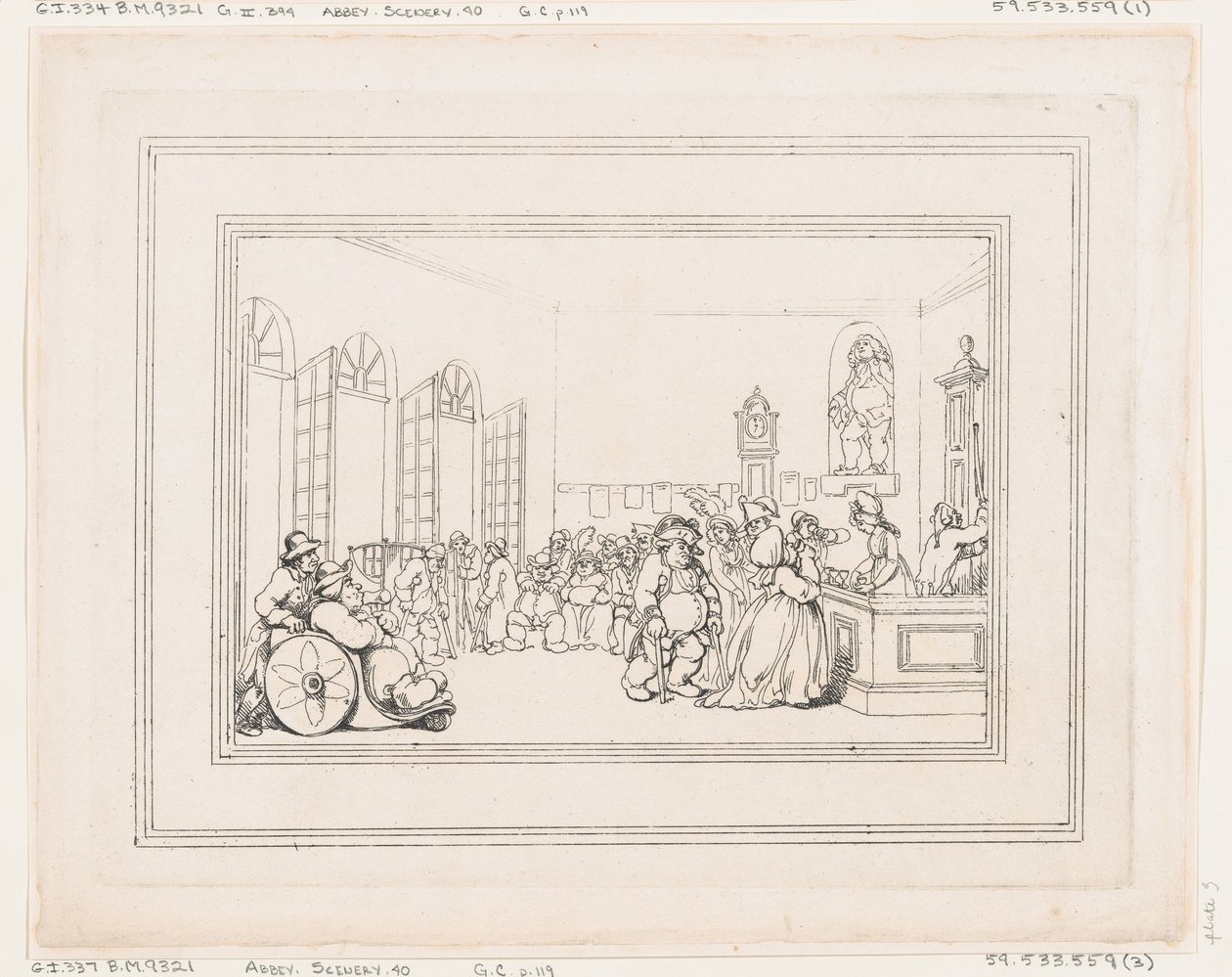 Komfort von Bath, Platte 3 von Thomas Rowlandson