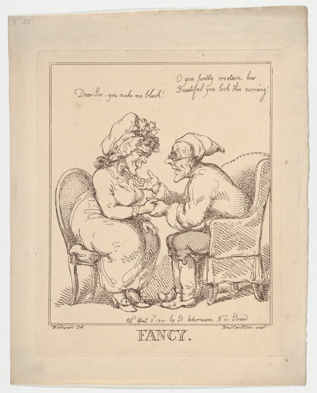 Fantasie von Thomas Rowlandson