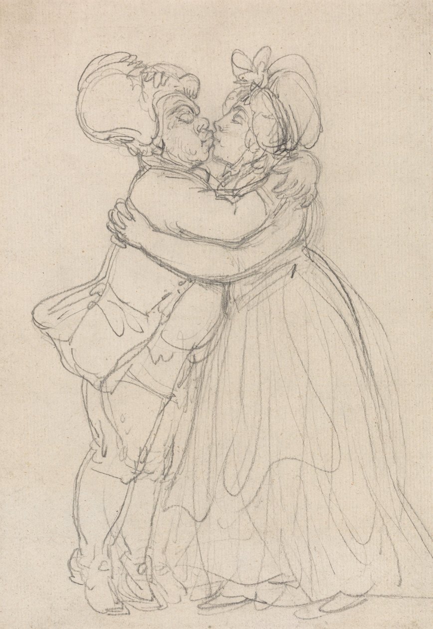 Verzeihende Liebende von Thomas Rowlandson