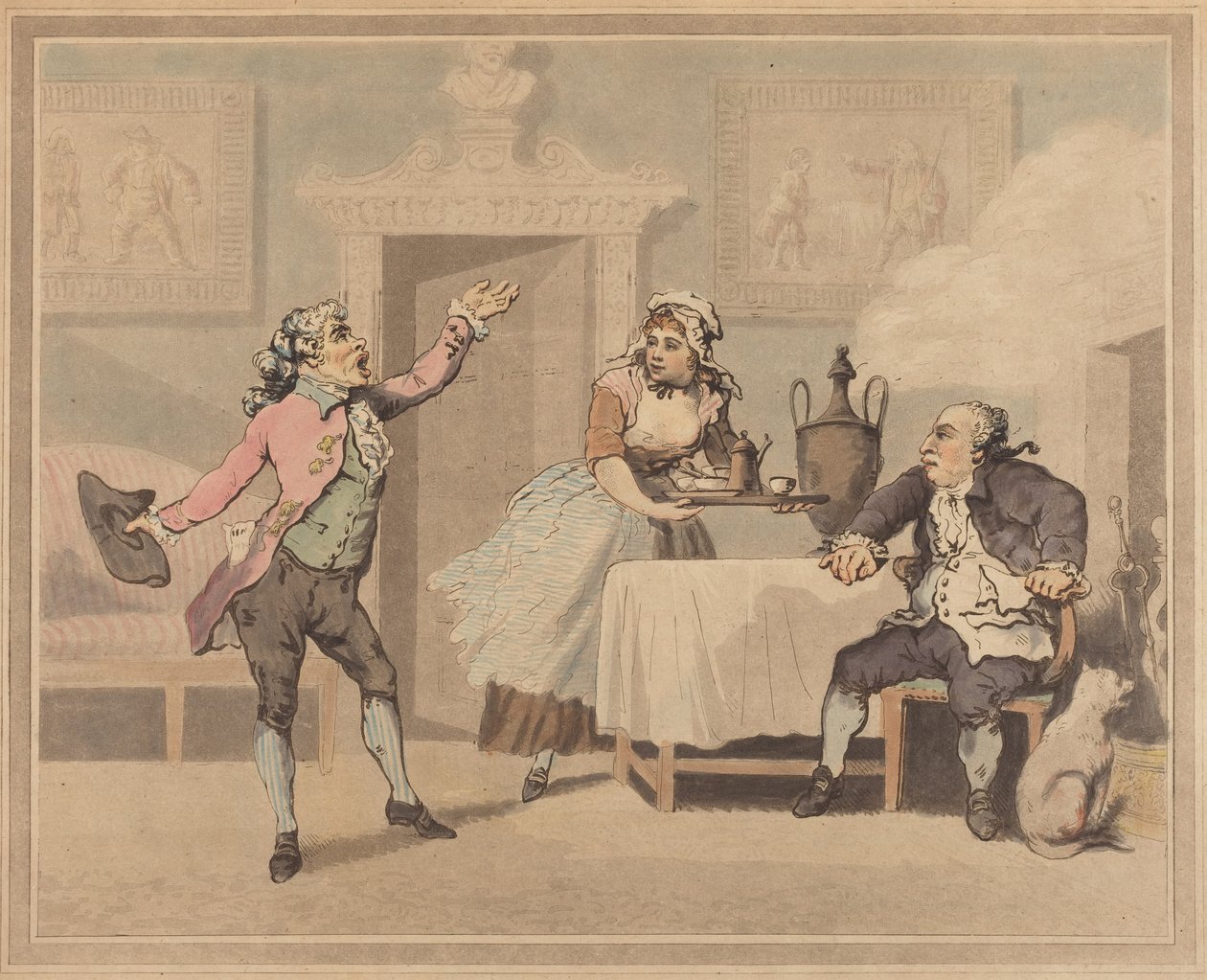 Manager und Schauspieler von Thomas Rowlandson