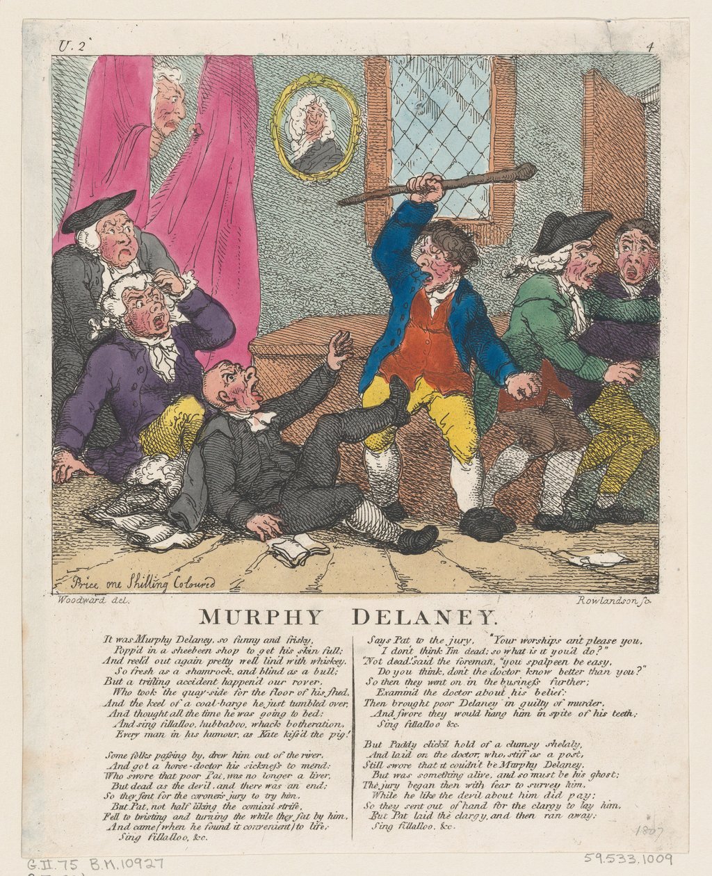 Murphy Delaney von Thomas Rowlandson