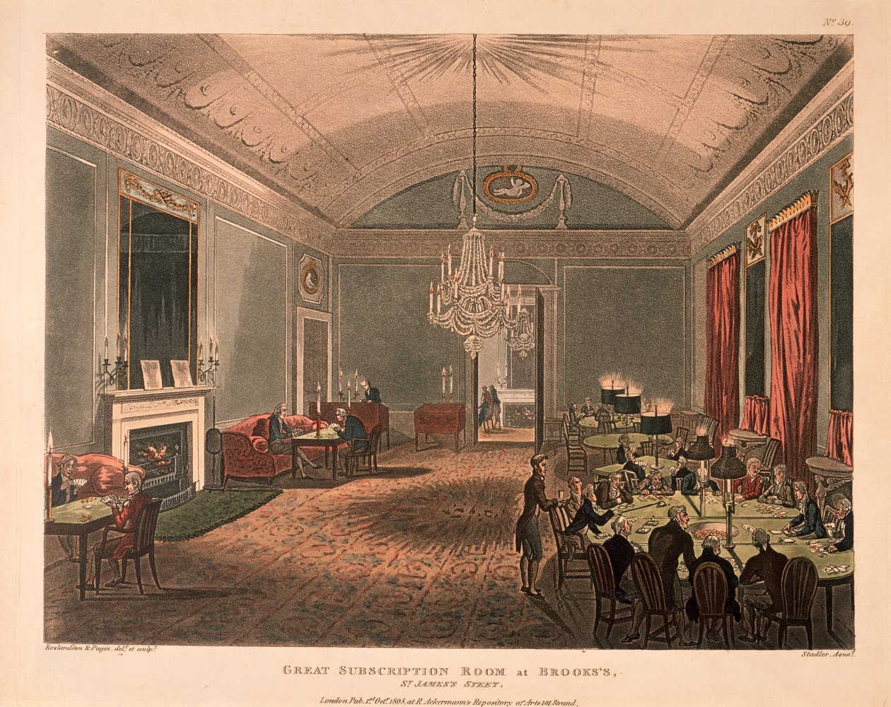 Der große Abonnementsraum, Brooks