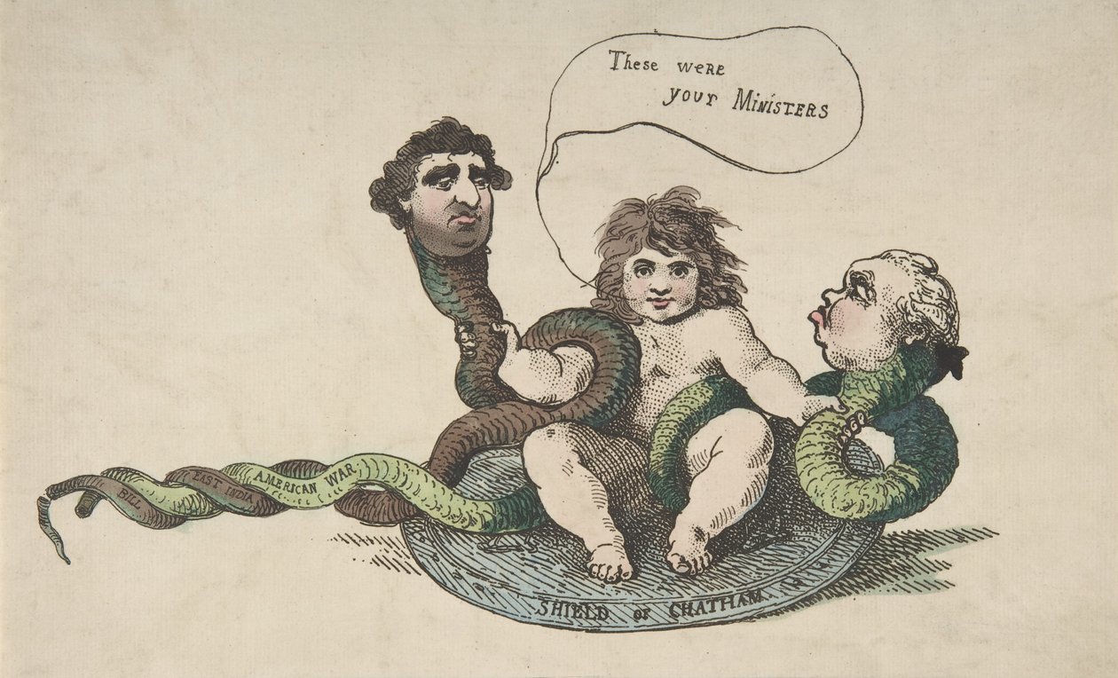 Der kleine Herkules, 3. Februar 1784 von Thomas Rowlandson