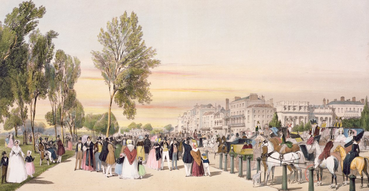 Hyde Park, nahe Grosvenor Gate, aus 
